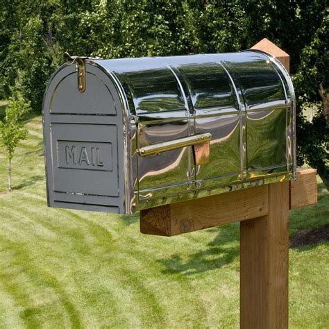 stainless steel mailbox